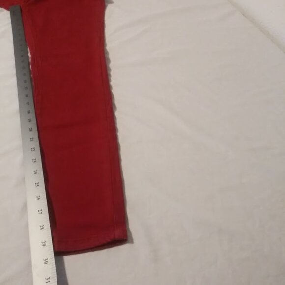Joe Boxer women's size 7 red skinny jeans - Picture 9 of 16